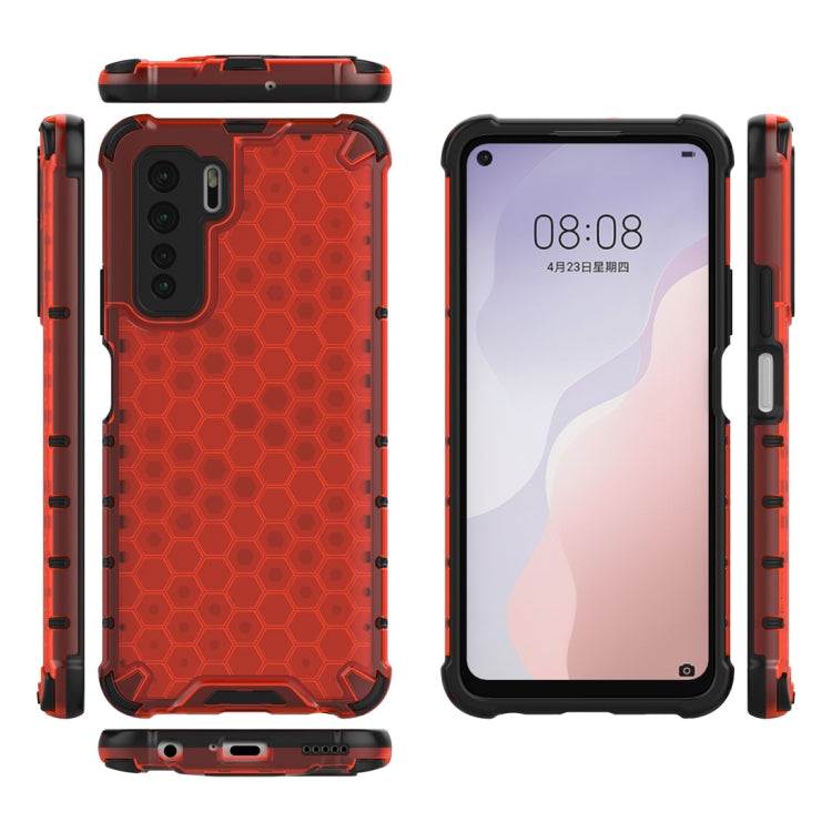 For Huawei nova 7 SE Shockproof Honeycomb PC + TPU Protective Case
