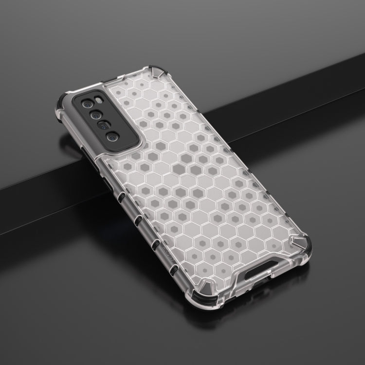 For Huawei nova 7 5G Shockproof Honeycomb PC + TPU Protective Case