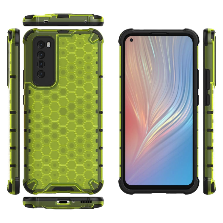 For Huawei nova 7 5G Shockproof Honeycomb PC + TPU Protective Case