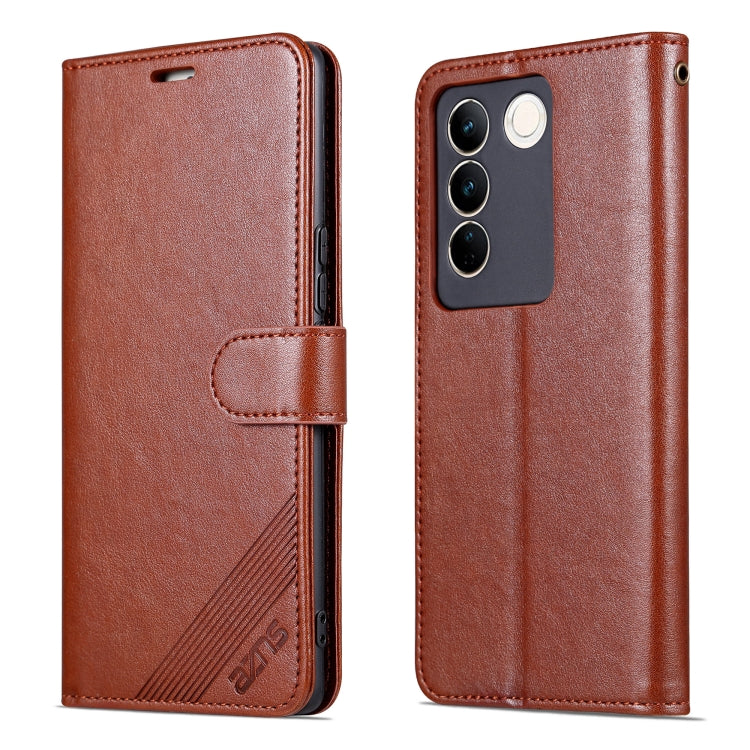 For Vivo S16 / S16 Pro AZNS Sheepskin Texture Flip Leather Phone Case