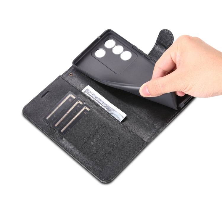 For Vivo S16e AZNS Sheepskin Texture Flip Leather Phone Case