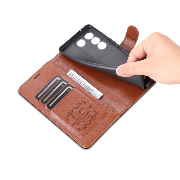 For Vivo S16e AZNS Sheepskin Texture Flip Leather Phone Case