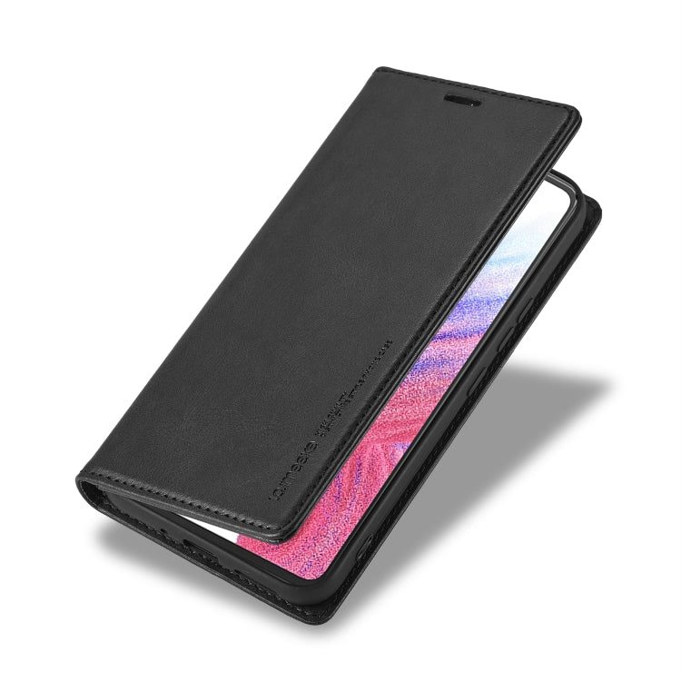 For Samsung Galaxy A54 5G LC.IMEEKE RFID Anti-theft Leather Phone Case