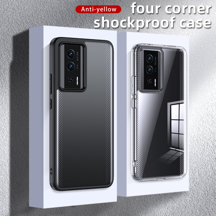 For Xiaomi Redmi K60 Armor Clear TPU Hard PC Phone Case