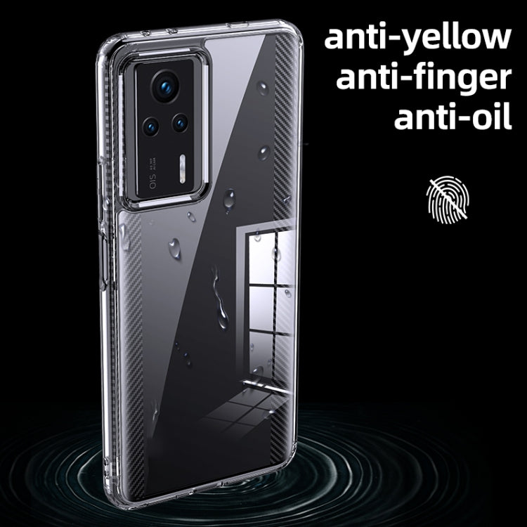 For Xiaomi Redmi K60E Armor Clear TPU Hard PC Phone Case