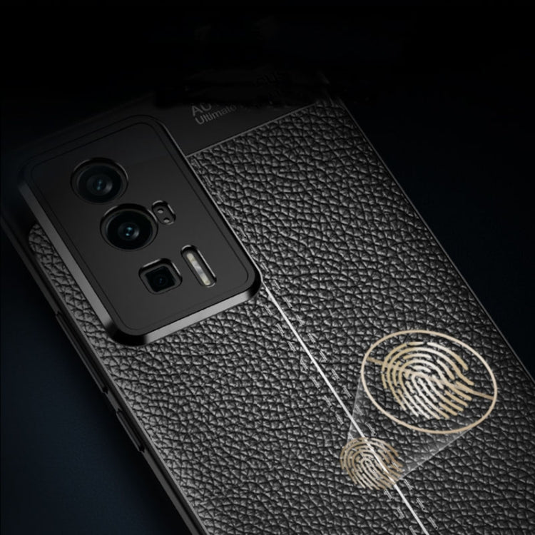 For Xiaomi Redmi K60 Litchi Texture TPU Phone Case