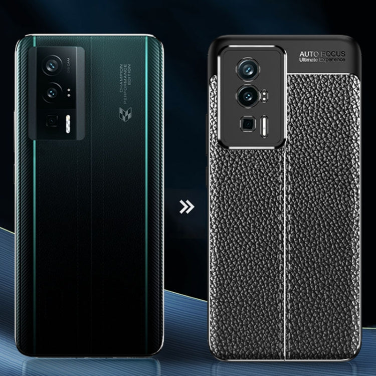 For Xiaomi Redmi K60 Litchi Texture TPU Phone Case