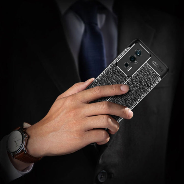 For Xiaomi Redmi K60 Pro Litchi Texture TPU Phone Case