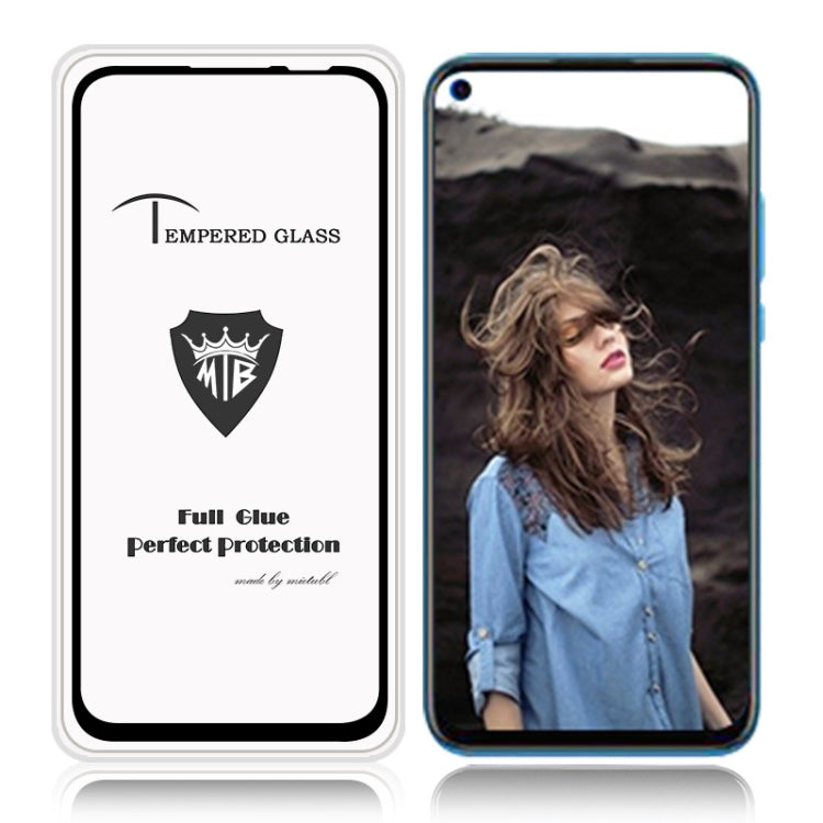 For Huawei P40 Lite MIETUBL 9H Full Glue Full Screen Tempered Glass Film