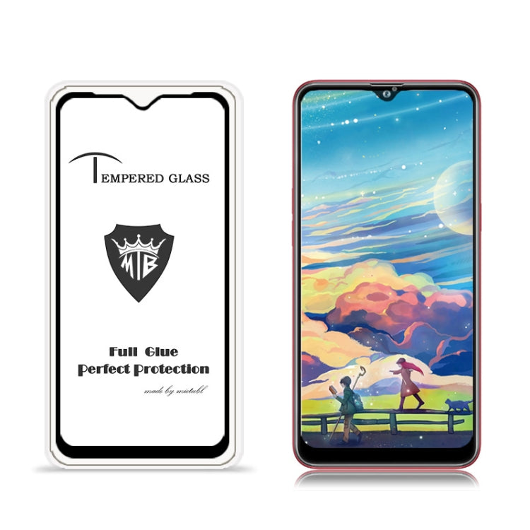 For Galaxy Note 10 Lite MIETUBL 9H Full Glue Full Screen Tempered Glass Film