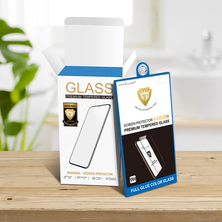 For Galaxy A71 MIETUBL 9H Full Glue Full Screen Tempered Glass Film