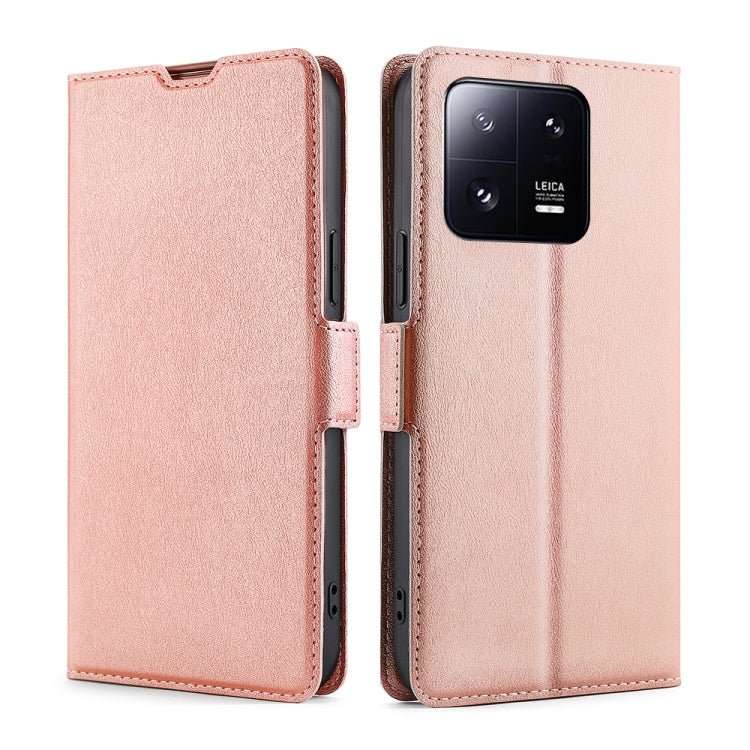 For Xiaomi 13 Pro Ultra-thin Voltage Side Buckle Leather Phone Case