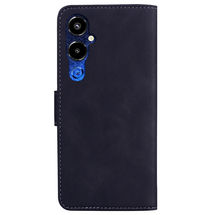 For Tecno Pova 4 Pro Skin Feel Pure Color Flip Leather Phone Case
