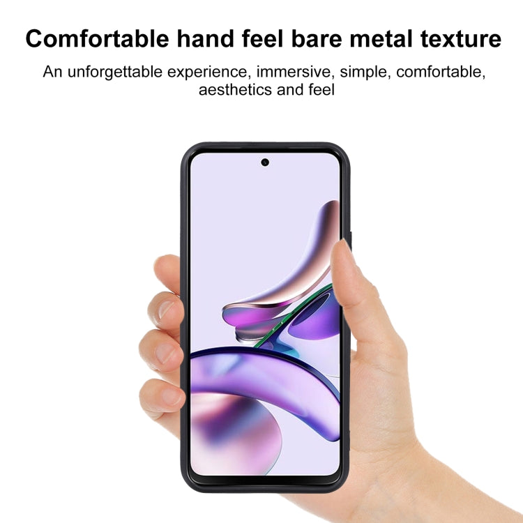 For Motorola Moto G13 / G23 TPU Phone Case(Black)