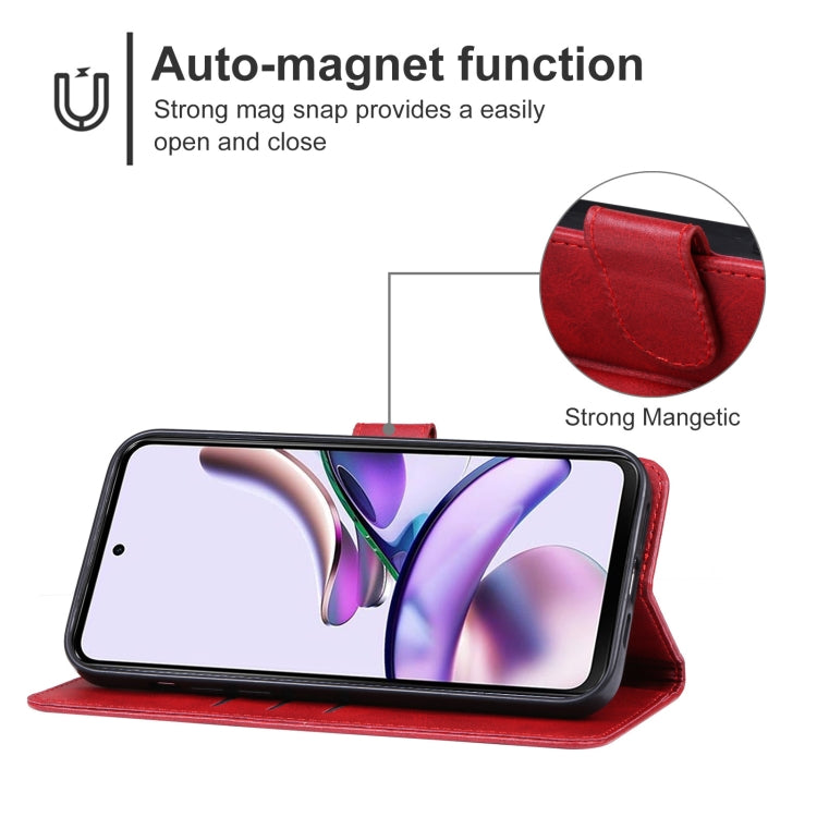 For Motorola Moto G13 / G23 Leather Phone Case