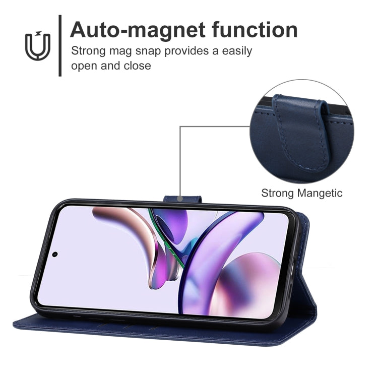 For Motorola Moto G13 / G23 Leather Phone Case