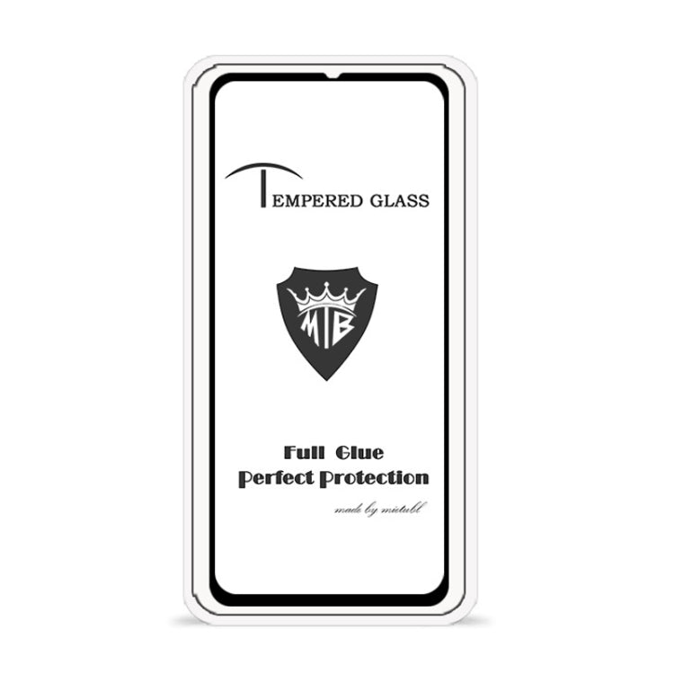 For Xiaomi Redmi K30 25 PCS MIETUBL 9H Full Glue Full Screen Tempered Glass Film
