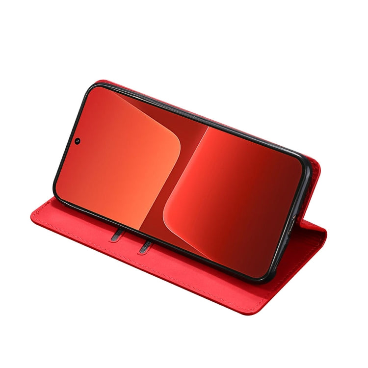 For Xiaomi 13 Skin Feel Magnetic Horizontal Flip Leather Phone Case