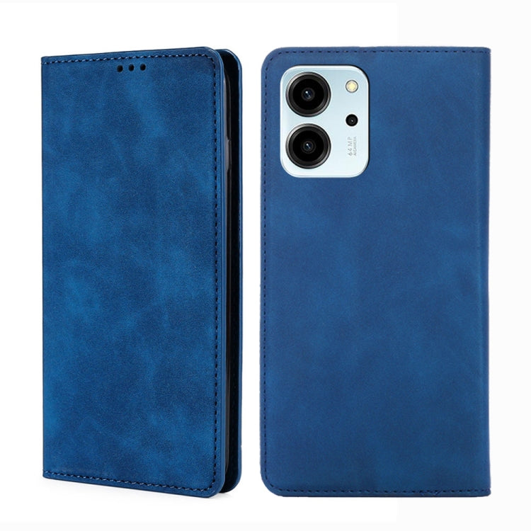 For Honor 80 SE Skin Feel Magnetic Horizontal Flip Leather Phone Case