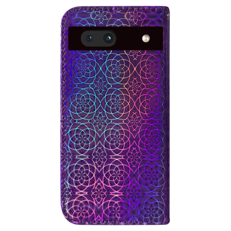For Google Pixel 7a Colorful Magnetic Buckle Leather Phone Case