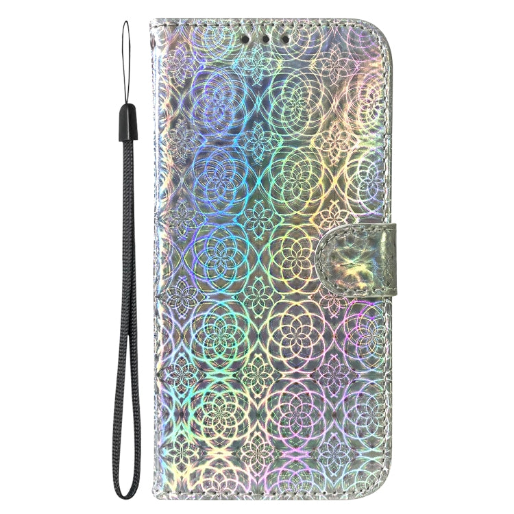 For Tecno Pova 4 Pro Colorful Magnetic Buckle Leather Phone Case