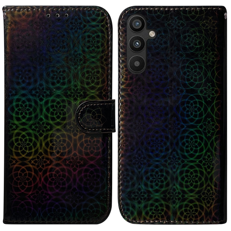 For Samsung Galaxy A54 5G Colorful Magnetic Buckle Leather Phone Case