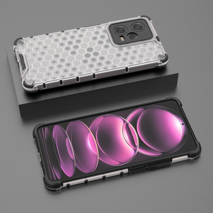 For Xiaomi Poco X5 Shockproof Honeycomb PC + TPU Phone Case