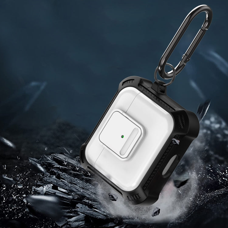 For AirPods 3 TPU + PC Shockproof Earphone Protective Case with Switch