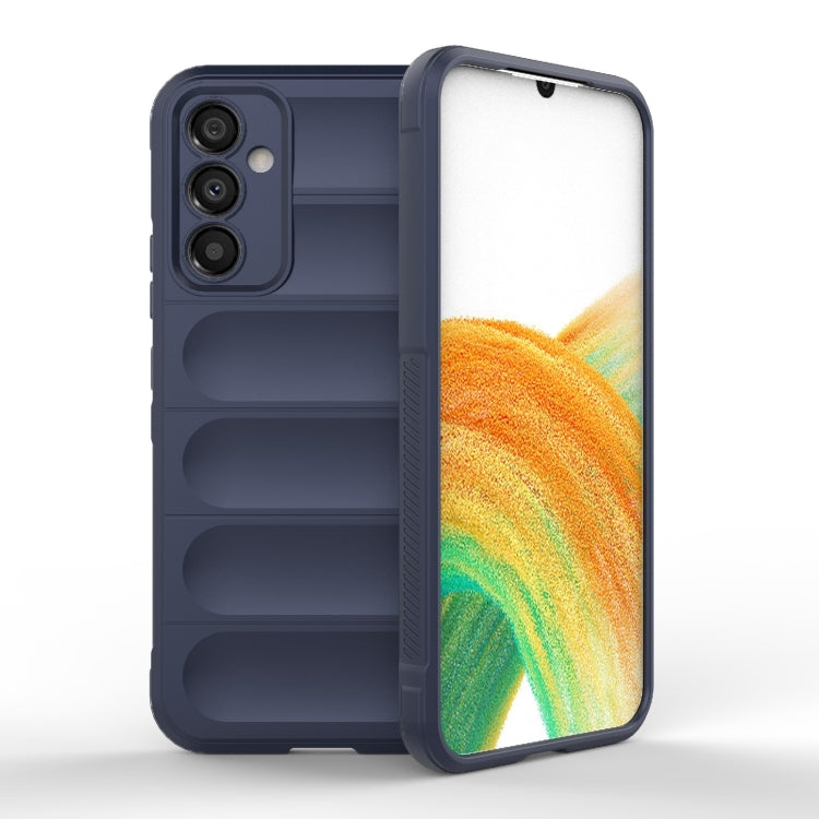 For Samsung Galaxy A34 5G Magic Shield TPU + Flannel Phone Case