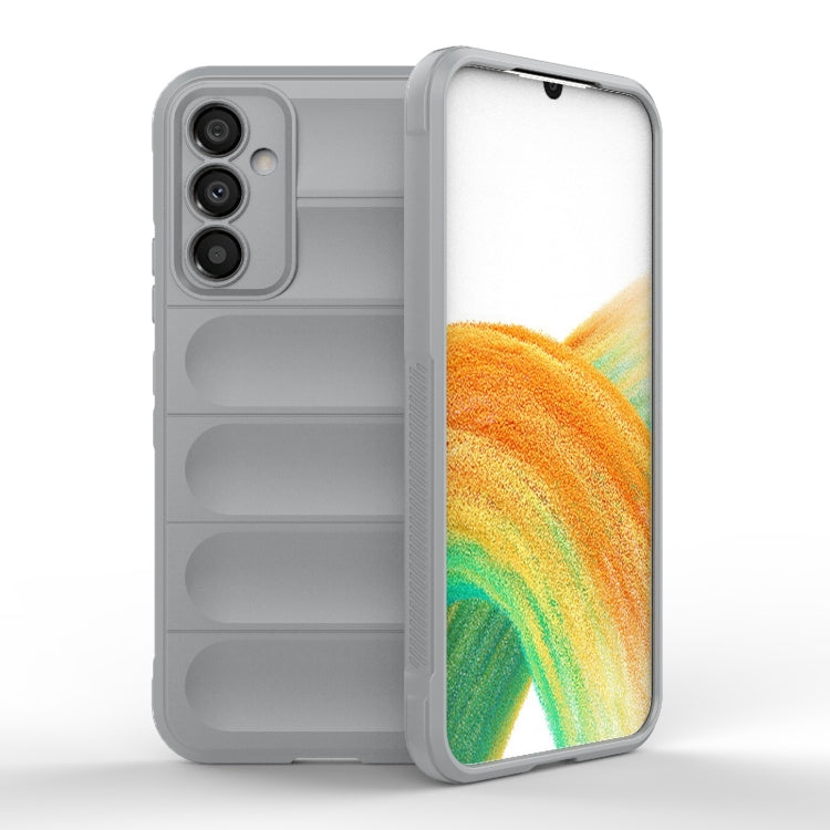 For Samsung Galaxy A34 5G Magic Shield TPU + Flannel Phone Case