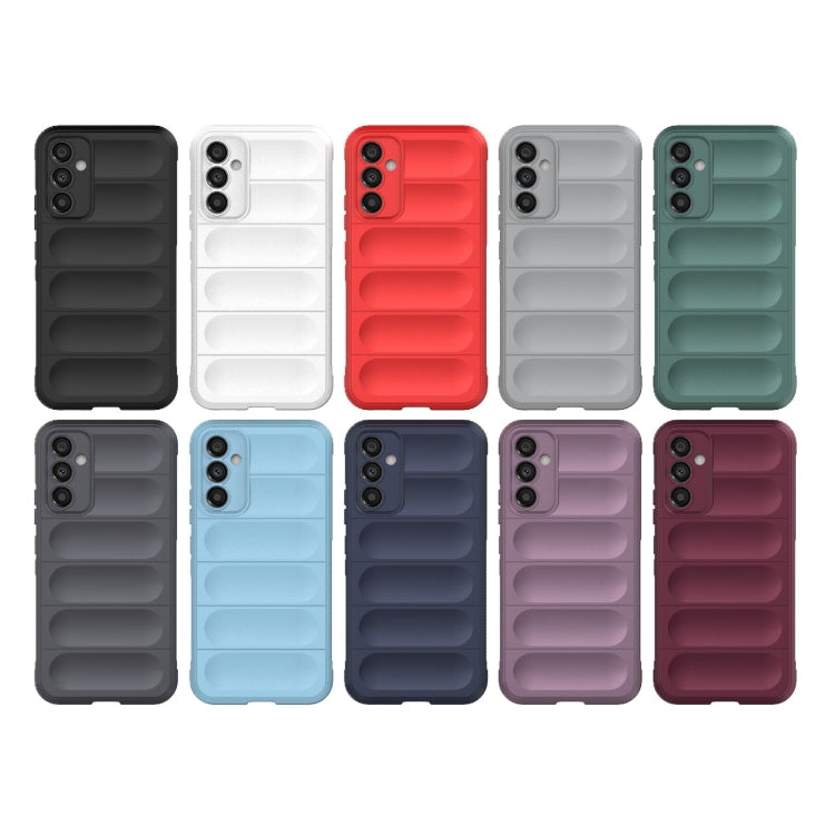 For Samsung Galaxy A34 5G Magic Shield TPU + Flannel Phone Case
