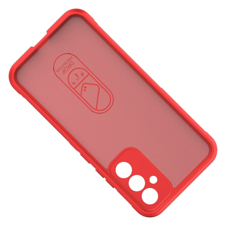 For Samsung Galaxy A34 5G Magic Shield TPU + Flannel Phone Case