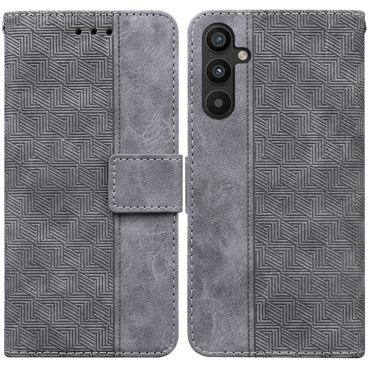 For Samsung Galaxy A54 5G Geometric Embossed Flip Leather Phone Case