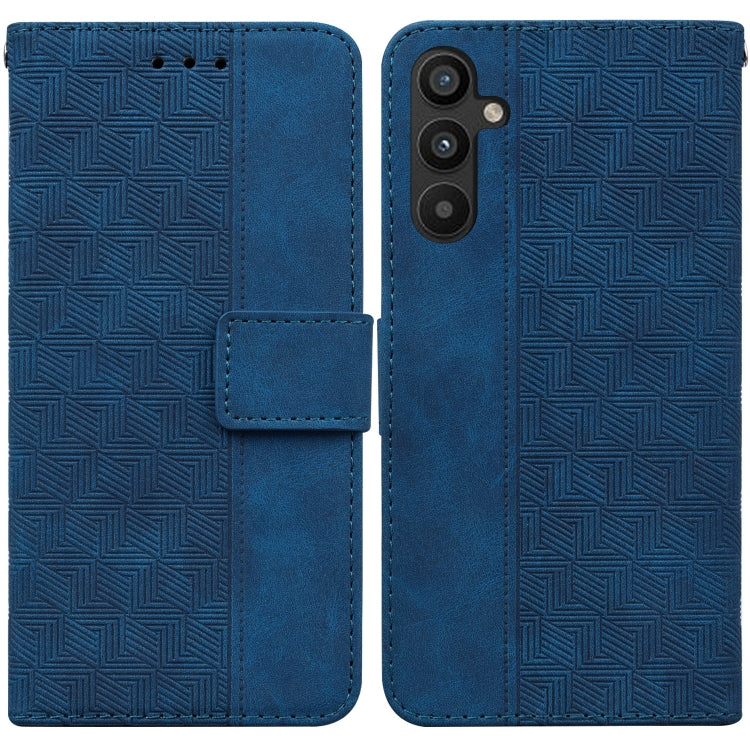For Samsung Galaxy A54 5G Geometric Embossed Flip Leather Phone Case
