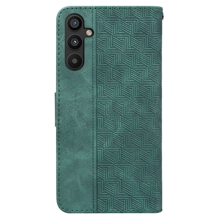 For Samsung Galaxy A54 5G Geometric Embossed Flip Leather Phone Case