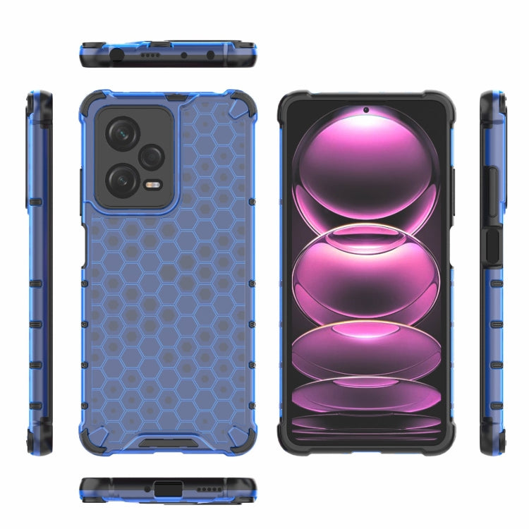 For Xiaomi Poco X5 Pro Shockproof Honeycomb PC + TPU Phone Case