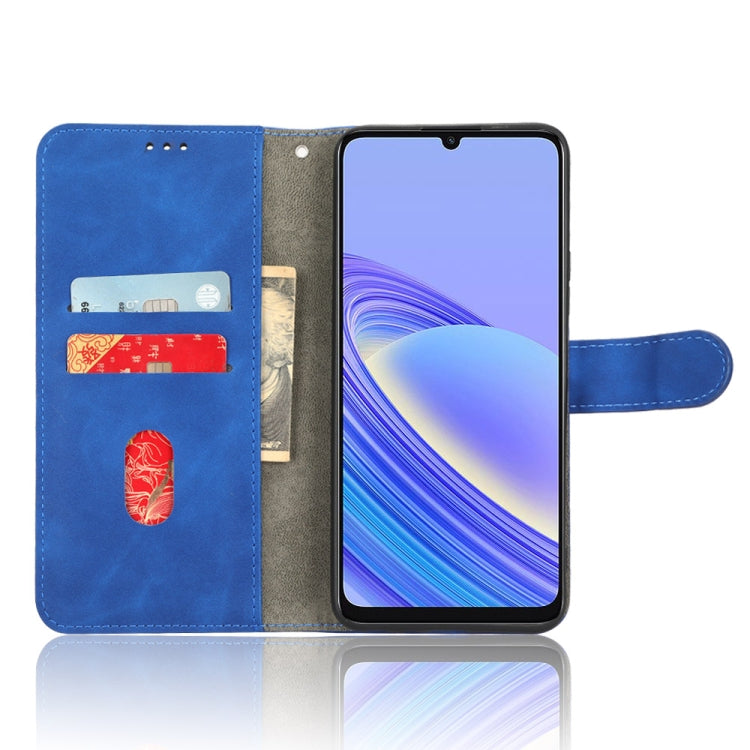 For TCL 40SE Skin Feel Magnetic Flip Leather Phone Case