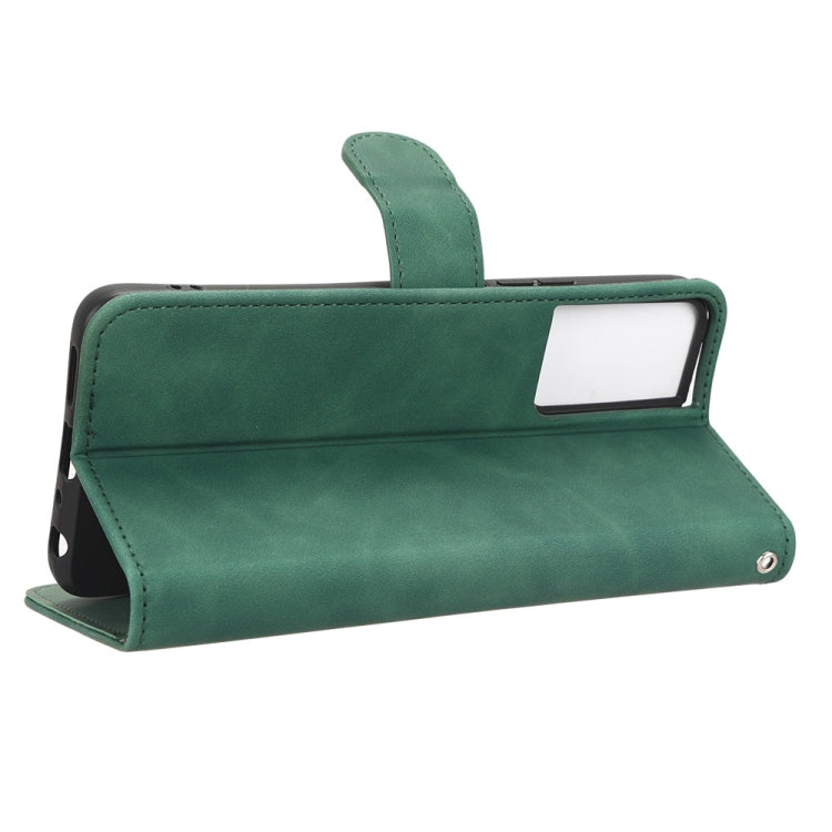 For TCL 40SE Skin Feel Magnetic Flip Leather Phone Case