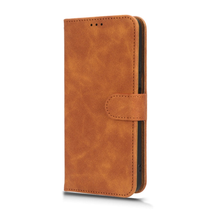 For TCL 40SE Skin Feel Magnetic Flip Leather Phone Case