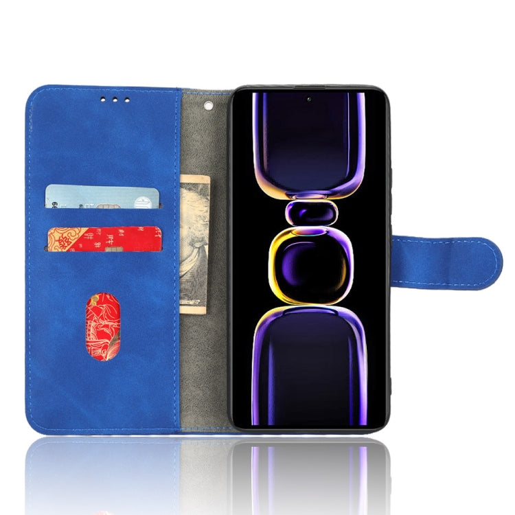 For Xiaomi Redmi K60 / K60 Pro Skin Feel Magnetic Flip Leather Phone Case