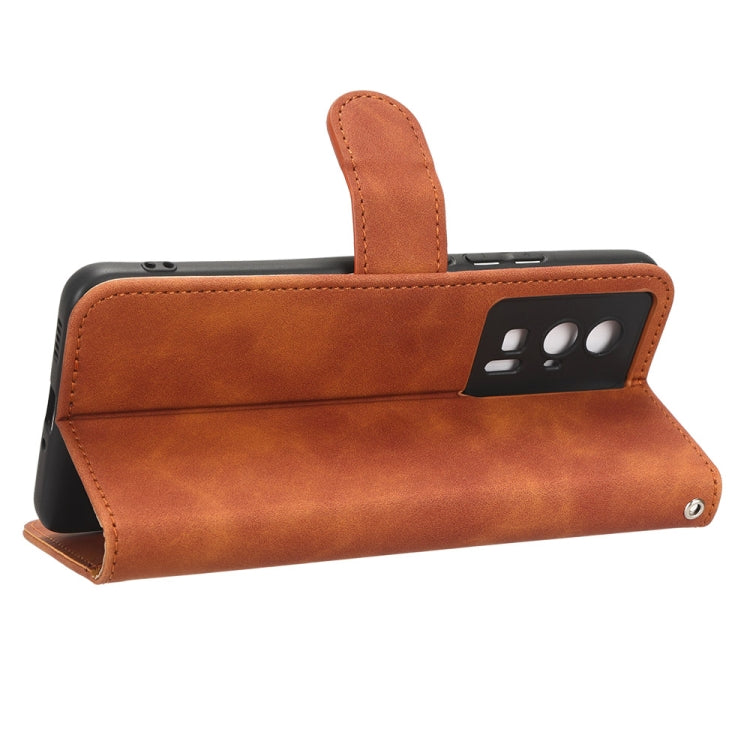 For Xiaomi Redmi K60 / K60 Pro Skin Feel Magnetic Flip Leather Phone Case