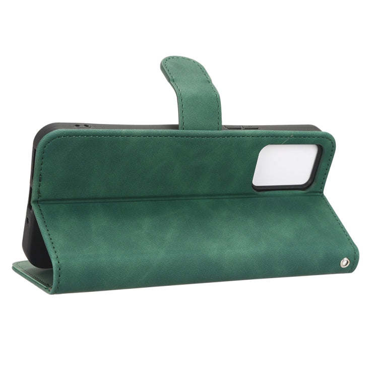 For ZTE Libero 5G III Skin Feel Magnetic Flip Leather Phone Case