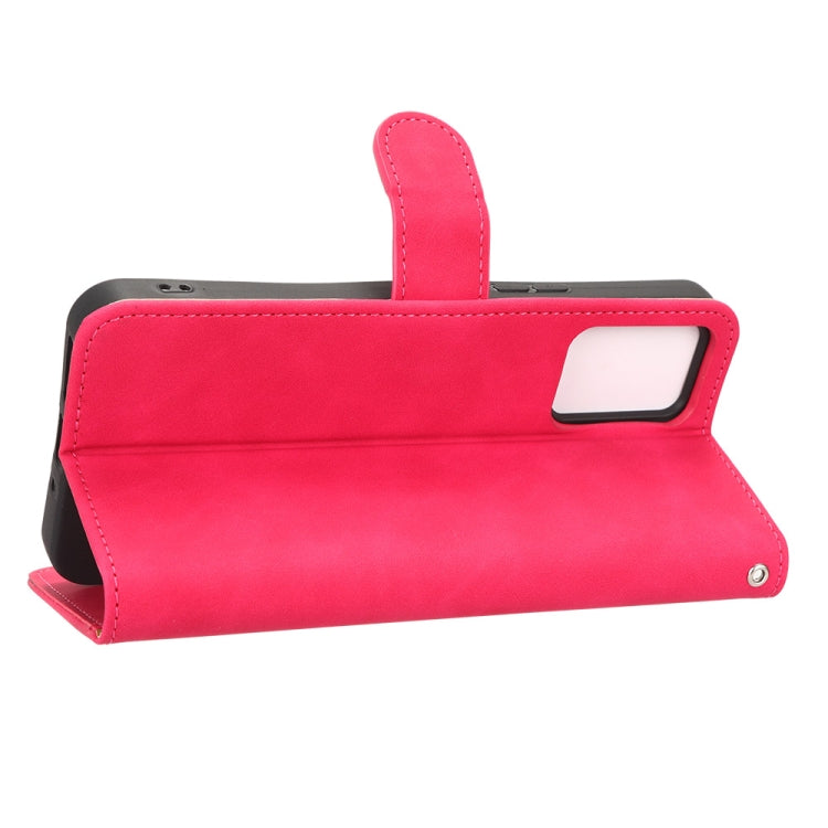 For ZTE Libero 5G III Skin Feel Magnetic Flip Leather Phone Case