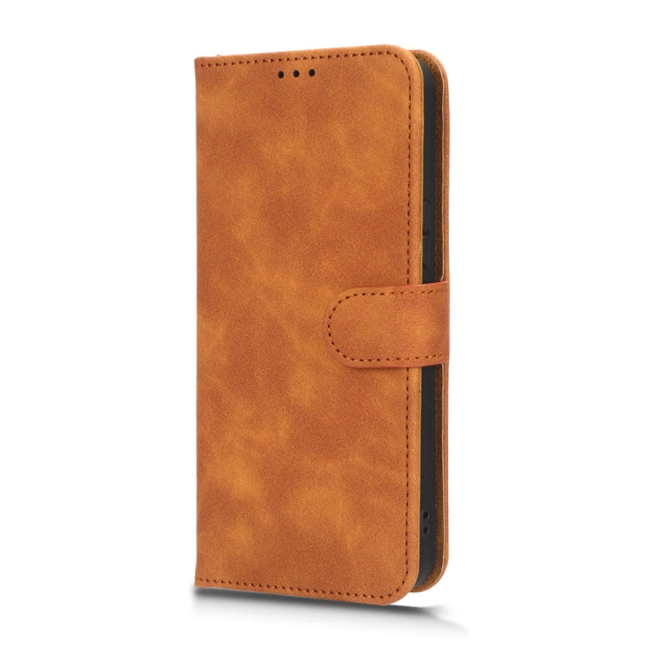 For ZTE Libero 5G III Skin Feel Magnetic Flip Leather Phone Case