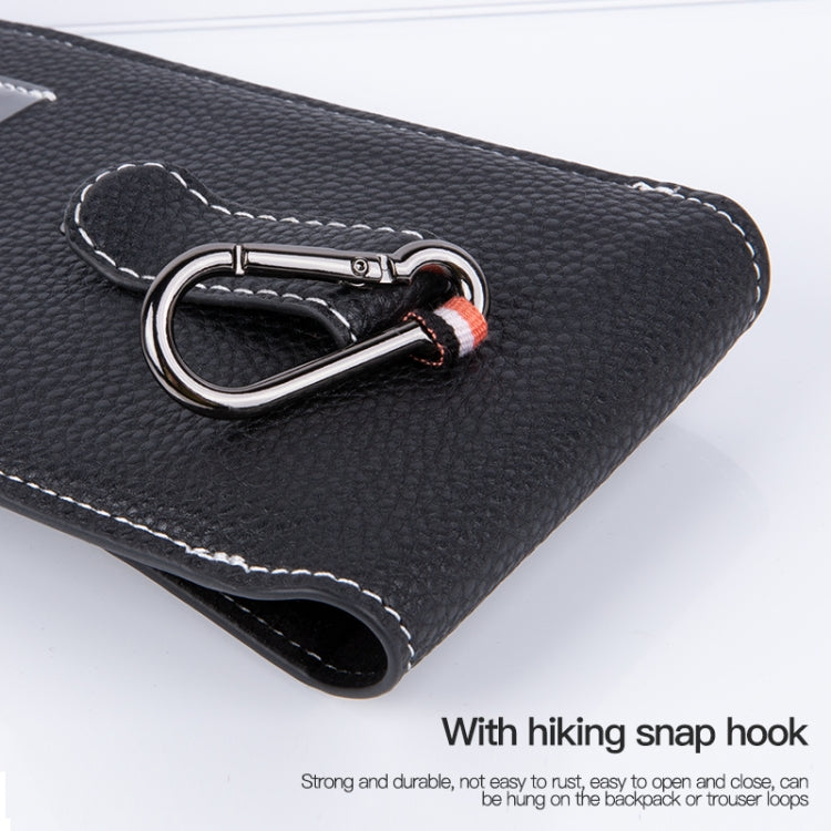 For 6.7 inch Mobile Phone PU Waist Bag