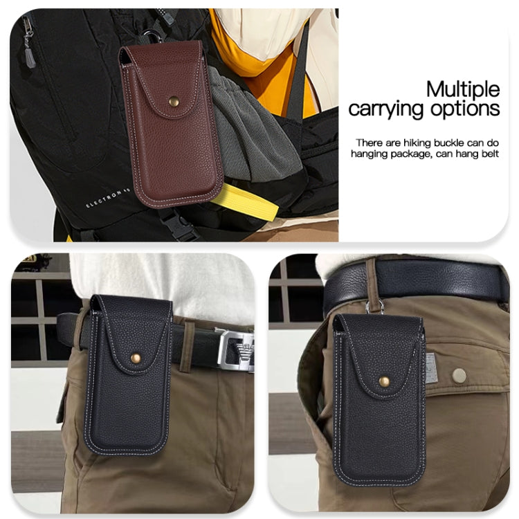 For 6.7 inch Mobile Phone PU Waist Bag