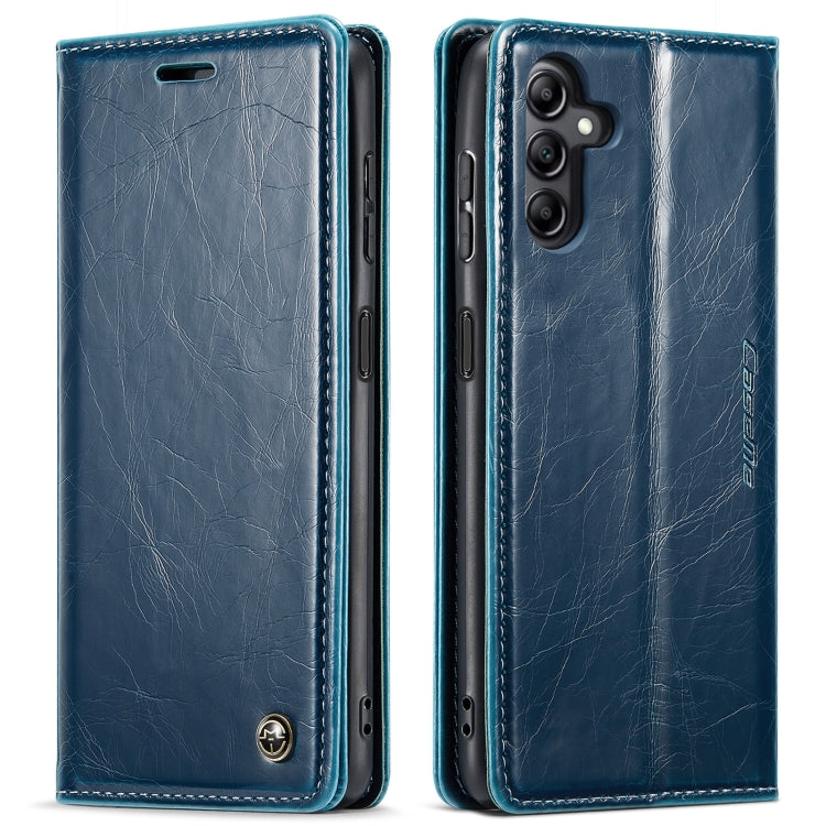 For Samsung Galaxy A14 5G CaseMe 003 Crazy Horse Texture Leather Phone Case