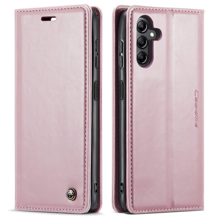 For Samsung Galaxy A14 5G CaseMe 003 Crazy Horse Texture Leather Phone Case