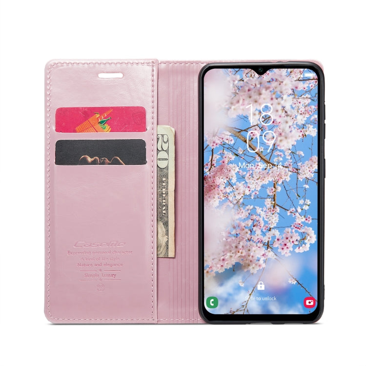 For Samsung Galaxy A14 5G CaseMe 003 Crazy Horse Texture Leather Phone Case