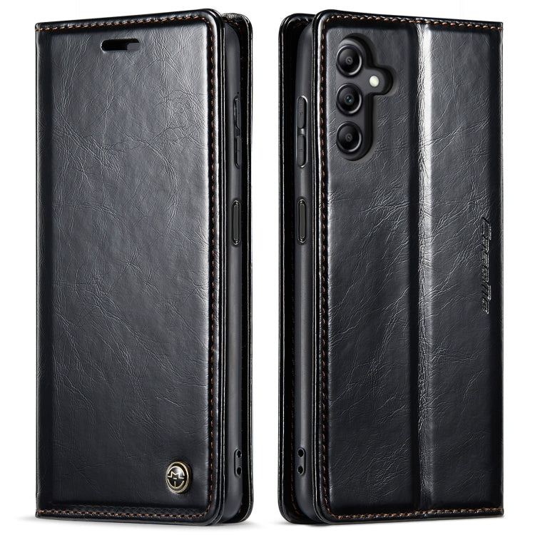 For Samsung Galaxy A14 5G CaseMe 003 Crazy Horse Texture Leather Phone Case